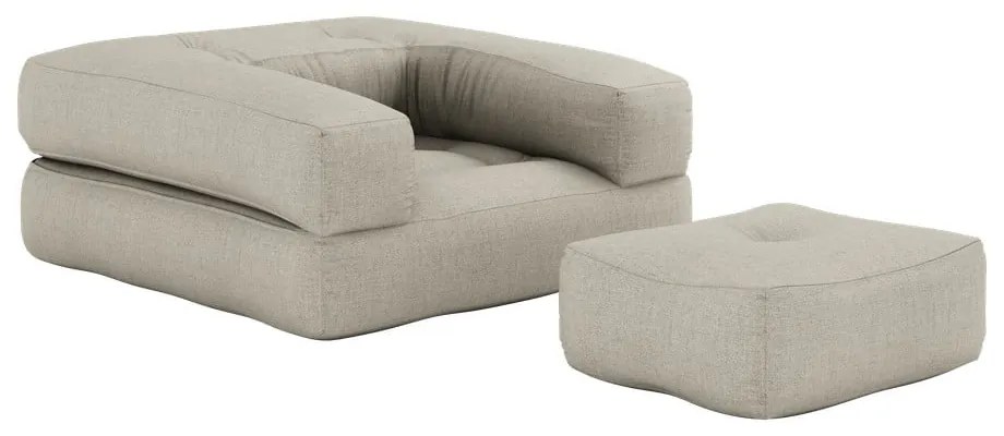 Poltrona Variable Lino Beige Cube - Karup Design