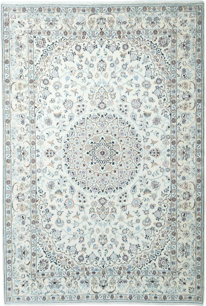 Nain Tappeto 310 x 210 Beige (Iran) Annodato A Mano