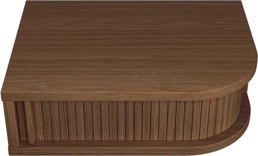 Comodino marrone con effetto noce Farsta – Woodman