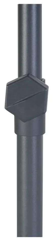 Ombrellone grigio scuro ø 270 cm Roja - Rojaplast