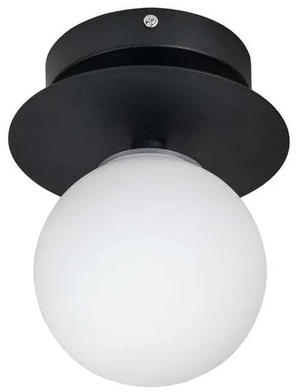 Art Deco 24 Applique da Parete/Plafoniera IP44 Black/White - Globen Lighting