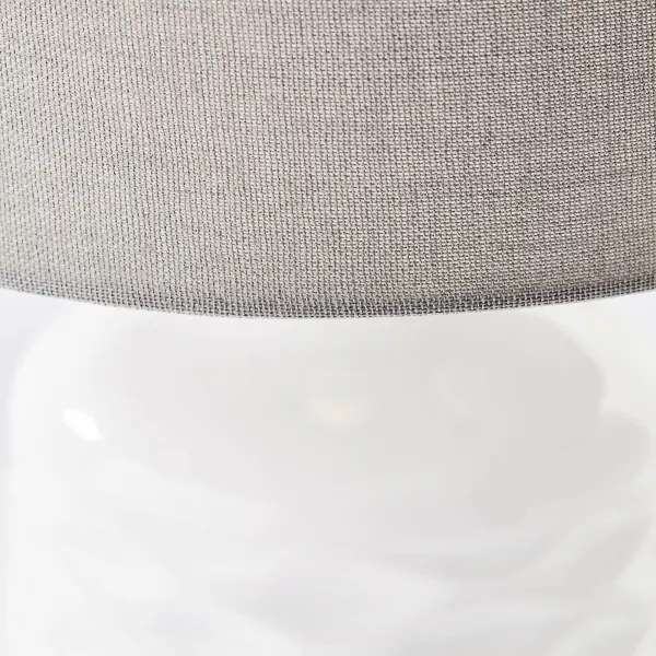 Brilliant - Lampada da tavolo ILYSA 1xE14/40W/230V bianco/grigio