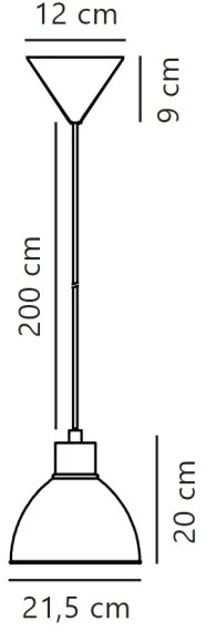 Nordlux - Lampadario a sospensione con filo POP 1xE27/40W/230V menta