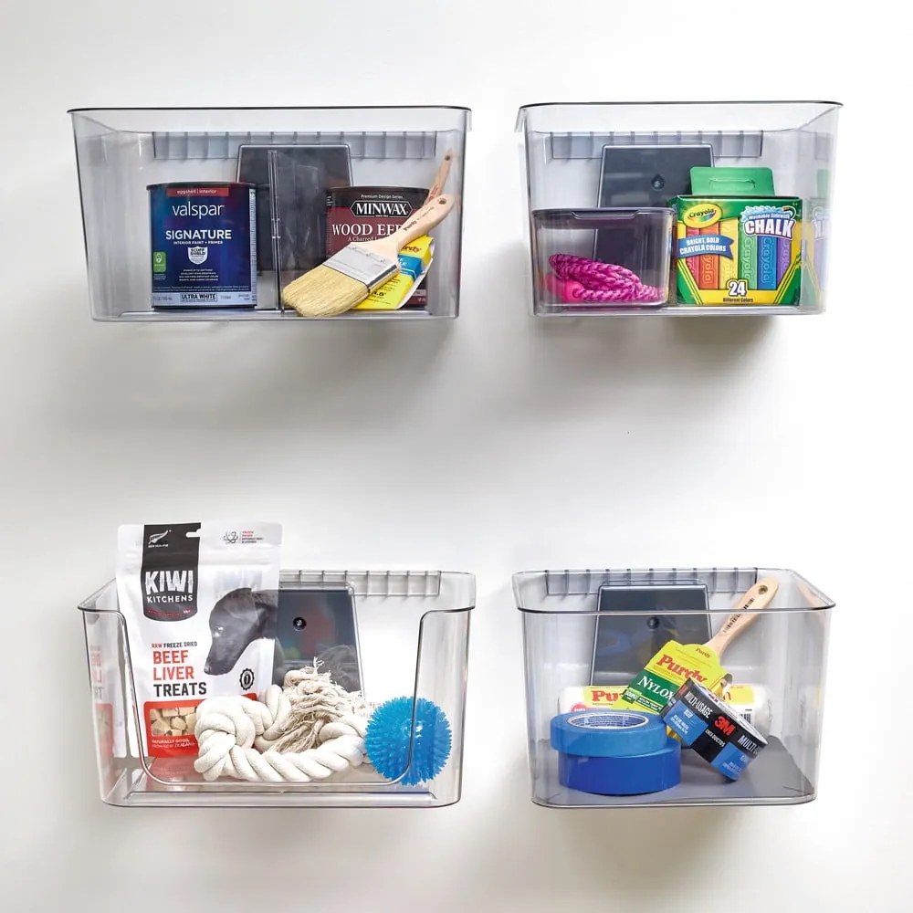 Scatola interna con coperchio in plastica riciclata iD Wallspace - iDesign