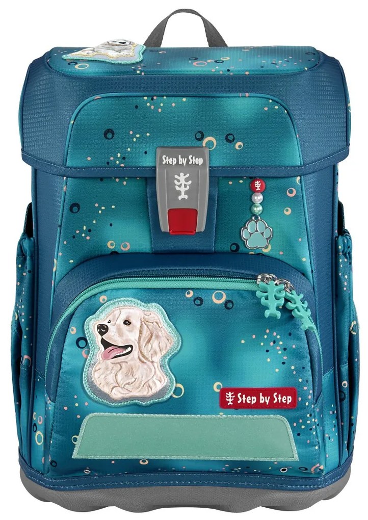 Zaino scuola Step by Step CLOUD, set 5 pezzi, Dog Basty
