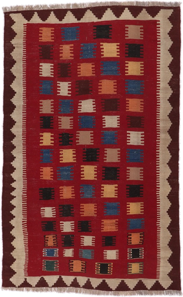Kilim Tappeto 260x170 (Iran) Tessuto A Mano
