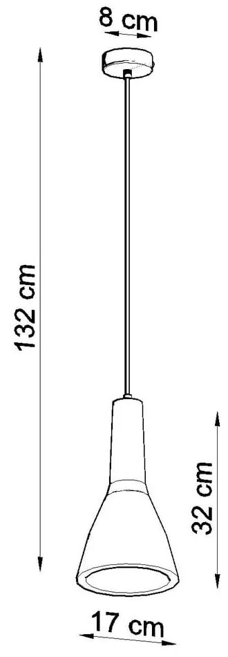 Plafoniera bianca Mattia - Sollux