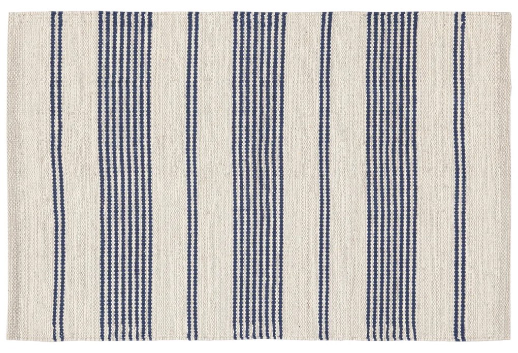 Tappeto 200x140 cm Bay stripe blu