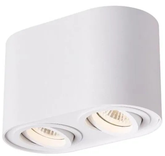 Zuma Line ACGU10-190-N - Faretto RONDOO 2xGU10/50W/230V bianco