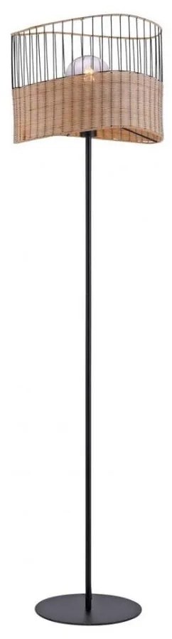 Leuchten Direkt 11151-79 - Lampada da terra REED 1xE27/60W/230V