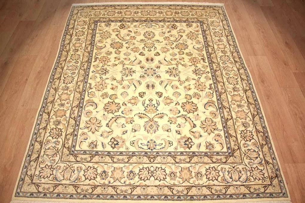 Mashad Tappeto 200 x 250 (Iran) Annodato A Mano