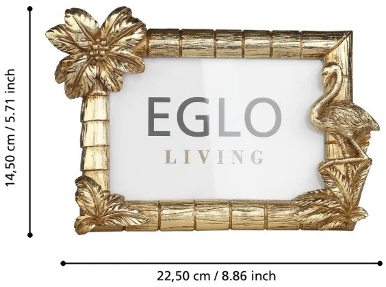 Eglo 423142 - Portafotografie ESASHI 10x15 cm oro