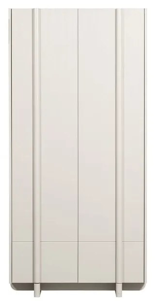 Armadio modulare in legno di pino crema 101x210 cm Basu - WOOOD