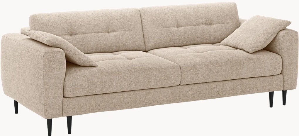 Divano letto 3 posti con contenitore Bemy, larg. 242 cm
