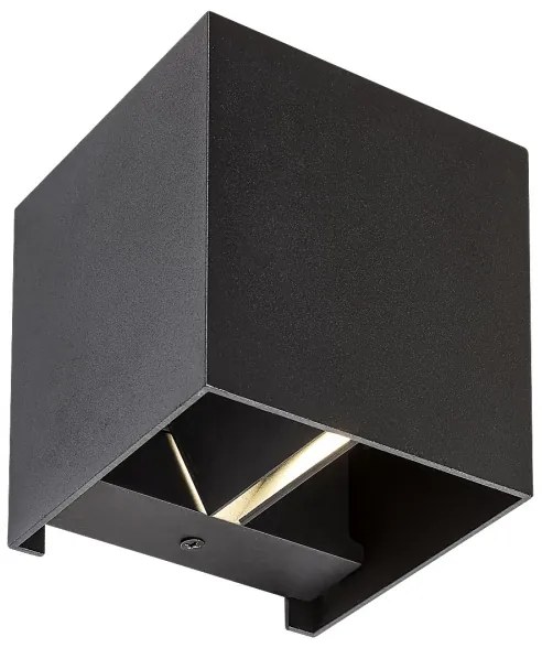 Rabalux 7396 - Applique da esterno SOLIN 1xG9/42W/230V IP54 nero