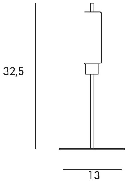 Lampada da tavolo x-ray - 1 vetro trasparente