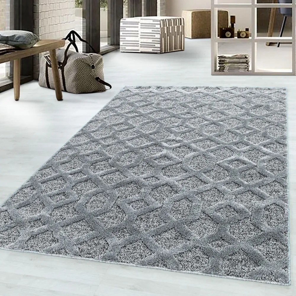 Tappeto grigio 200x290 cm Pisa - Ayyildiz Carpets