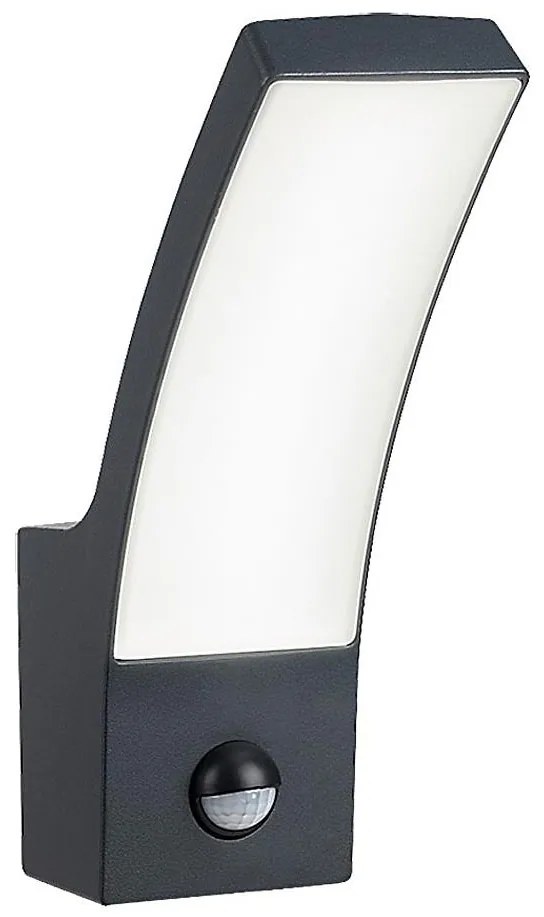 Rabalux 7505-LED Applique da esterno con sensore PALANGA 12W/230V IP44