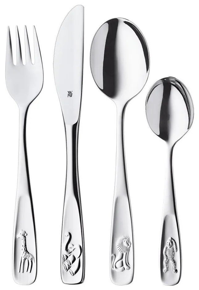 WMF - Set di posate per bambini ZOO 4pz