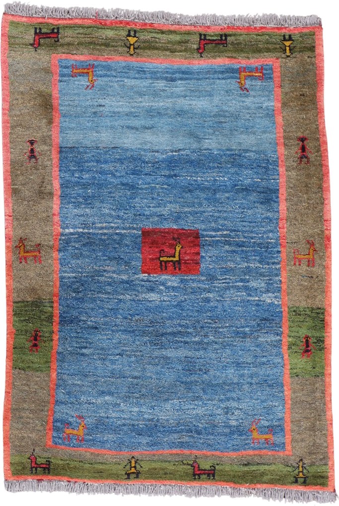 Gabbeh Tappeto persiano 90x160 (Iran) Annodato A Mano
