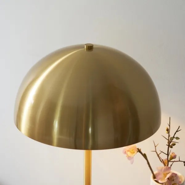 Endon 114210 - Lampada da tavolo BERTOIA 1xE14/7W/230V ottone
