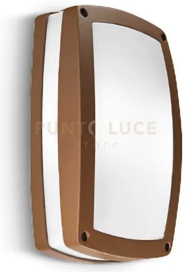 Ges302- plafoniera 29cm per esterno ip54 2 luci attacco e27 colore ...