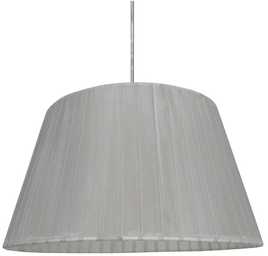 Lampadario su corda TIZIANO 1xE27/60W/230V grigio