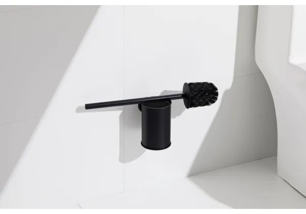 Aqualine - Scopino a parete SAMBA nero