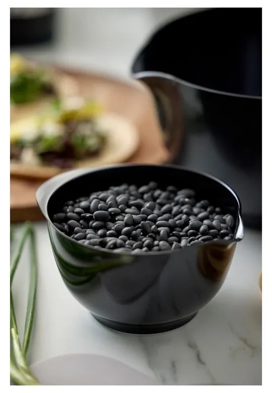 Ciotole nere in set da 4 pezzi ø 23 cm Margrethe - Rosti