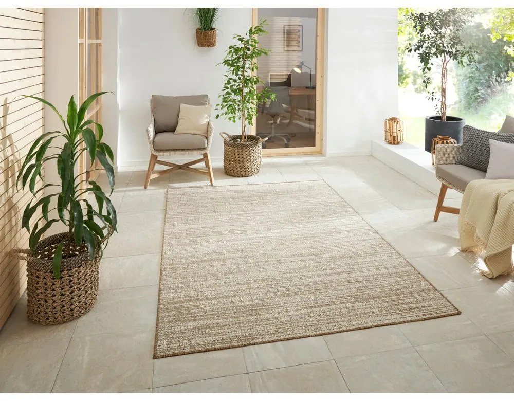 Tappeto beige per esterni 290x200 cm Gemini - Elle Decoration