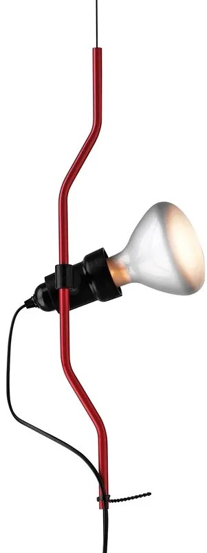 Parentesi Parte Lampada per Lampada a Sospensione Rosso - Flos con Dimmer