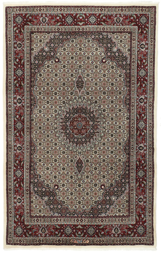 Moud Tappeto persiano 140 x 220 (Iran) Annodato A Mano
