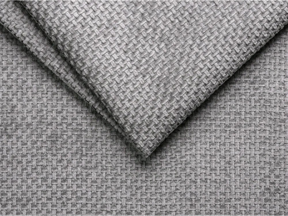 Divano grigio con rivestimento in ciniglia 170 cm Lupine – Micadoni