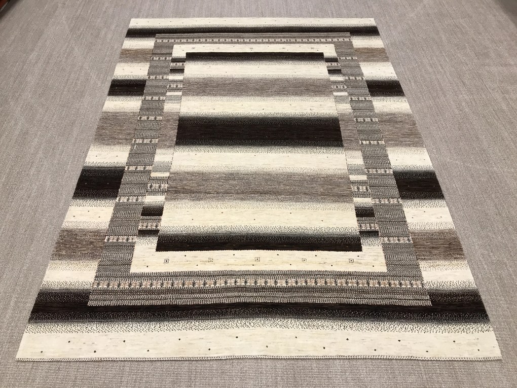 Loribaft Tappeto 230 x 310 Beige (Iran) Annodato A Mano