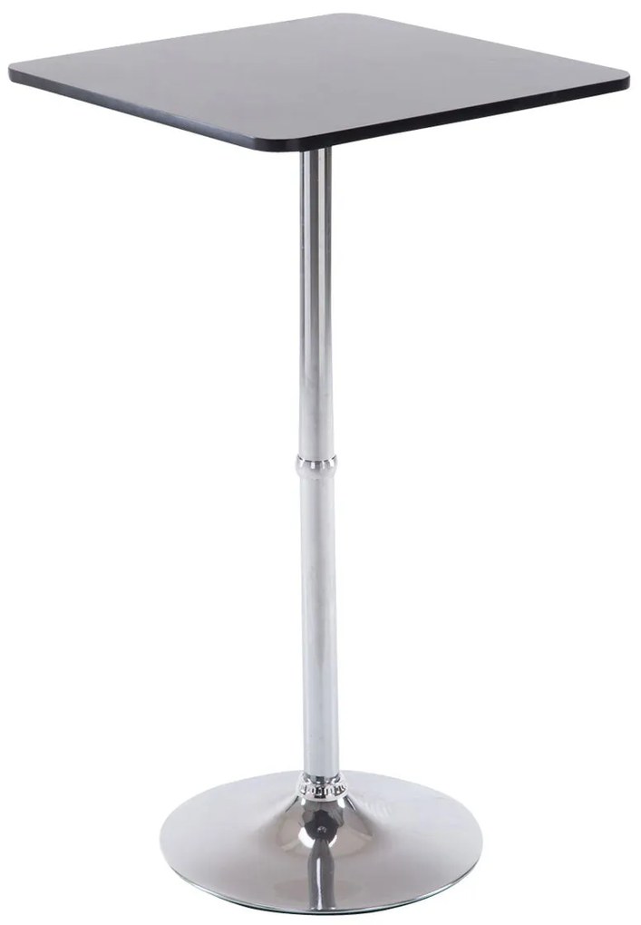 Tavolo Bistrot Quadrato Alto 60x60 Cm / Schwarz