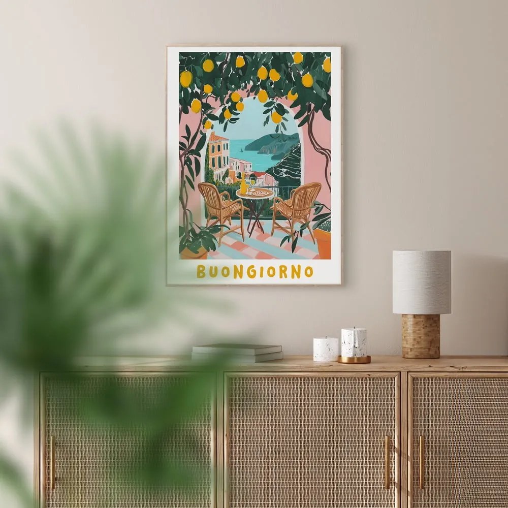 Dipinto 50x70 cm Balcony I – Styler