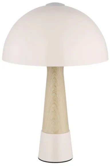 Globo 51570121 - Lampada da tavolo PAULIN 1xE27ILLU/40W/230V beige