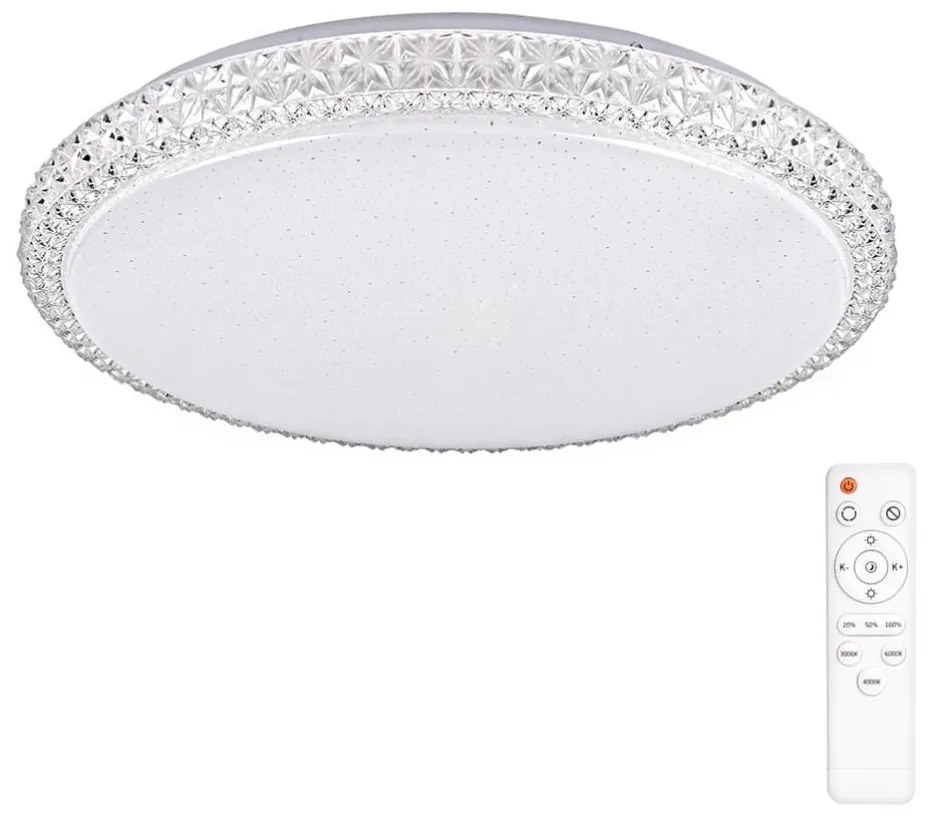 Lampada da soffitto LED dimmerabile IRINA LED/48W/230V con telecomando