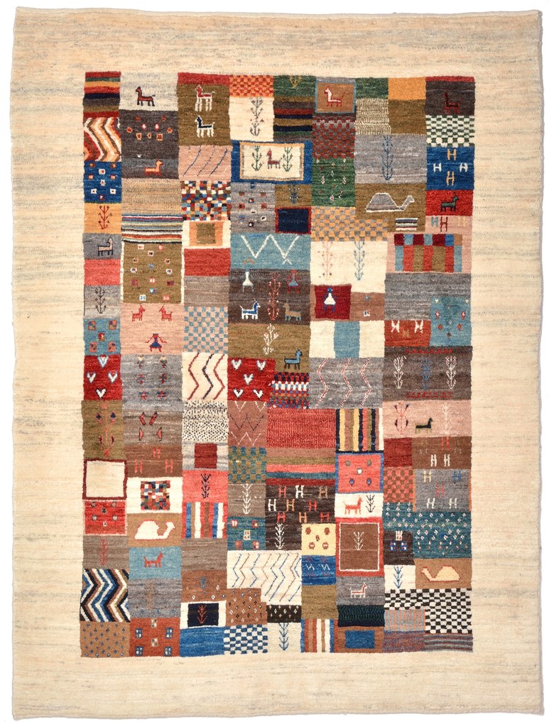 Loribaft Tappeto 150 x 200 (Iran) Annodato A Mano