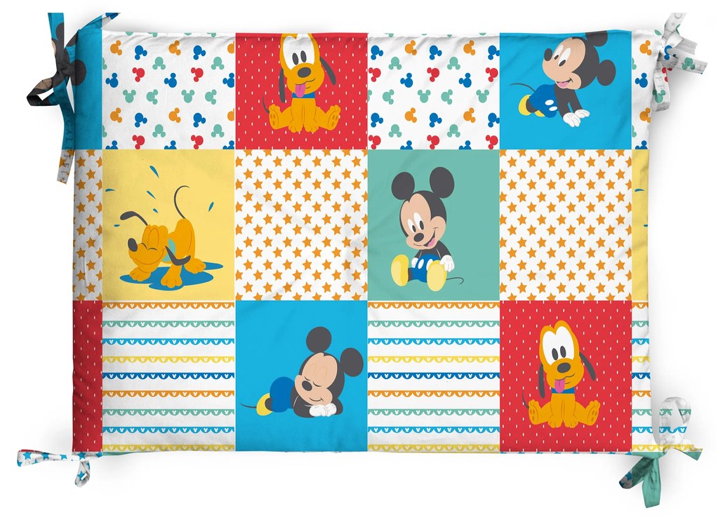 Paracolpi Mickey patch Disney baby, in cotone CALEFFI