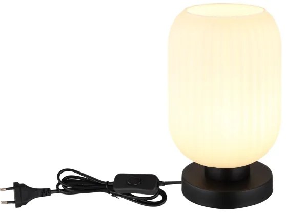 Globo 15469TO - Lampada da tavolo NORMY 1xE27/40W/230V bianco