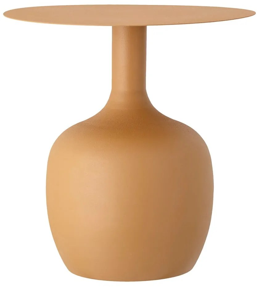 Tavolino rotondo in metallo arancione ø 46 cm Ayah - Bloomingville
