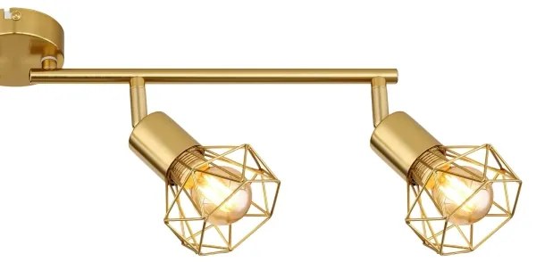 Globo 54802GB-4 - Faretto XARA I 4xE14/40W/230V oro