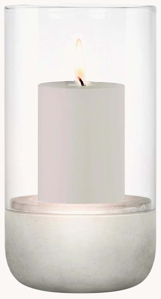 Portacandela in vetro Calma