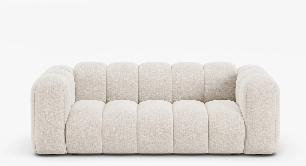 Divano Lupine 2 posti in tessuto chenille – L200 cm