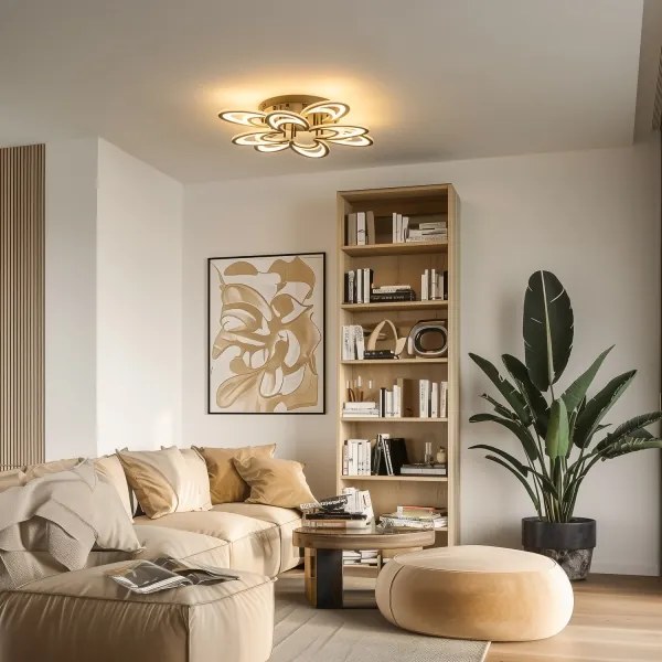 Brilagi - Lampadario a plafone LED dimmerabile TWIST LED/125W/230V 3000-6500K + +TC