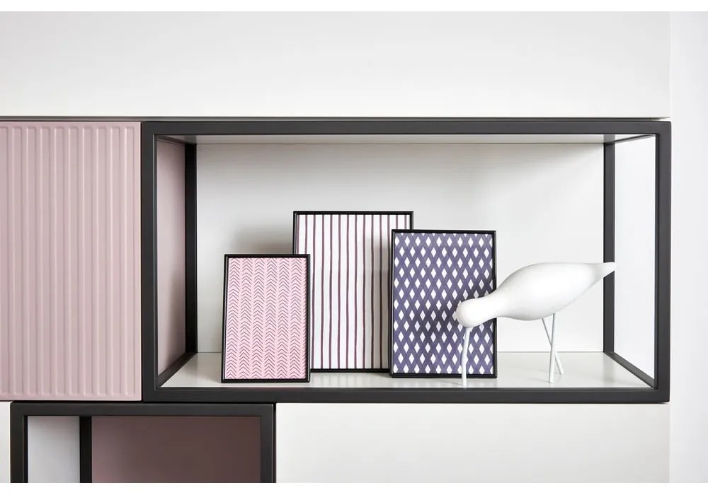 Cornice da appoggio/parete in metallo nero 11x16 cm Sweet Memory - Zilverstad