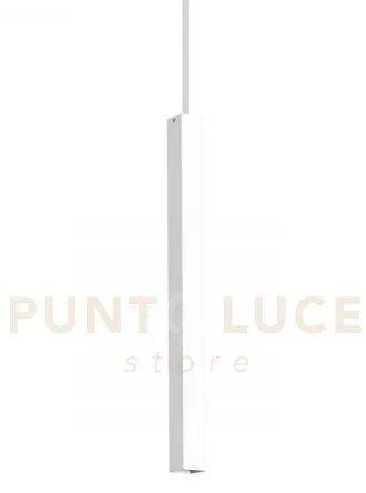 Lampada a sospensione ultrathin sp d040 square bianco