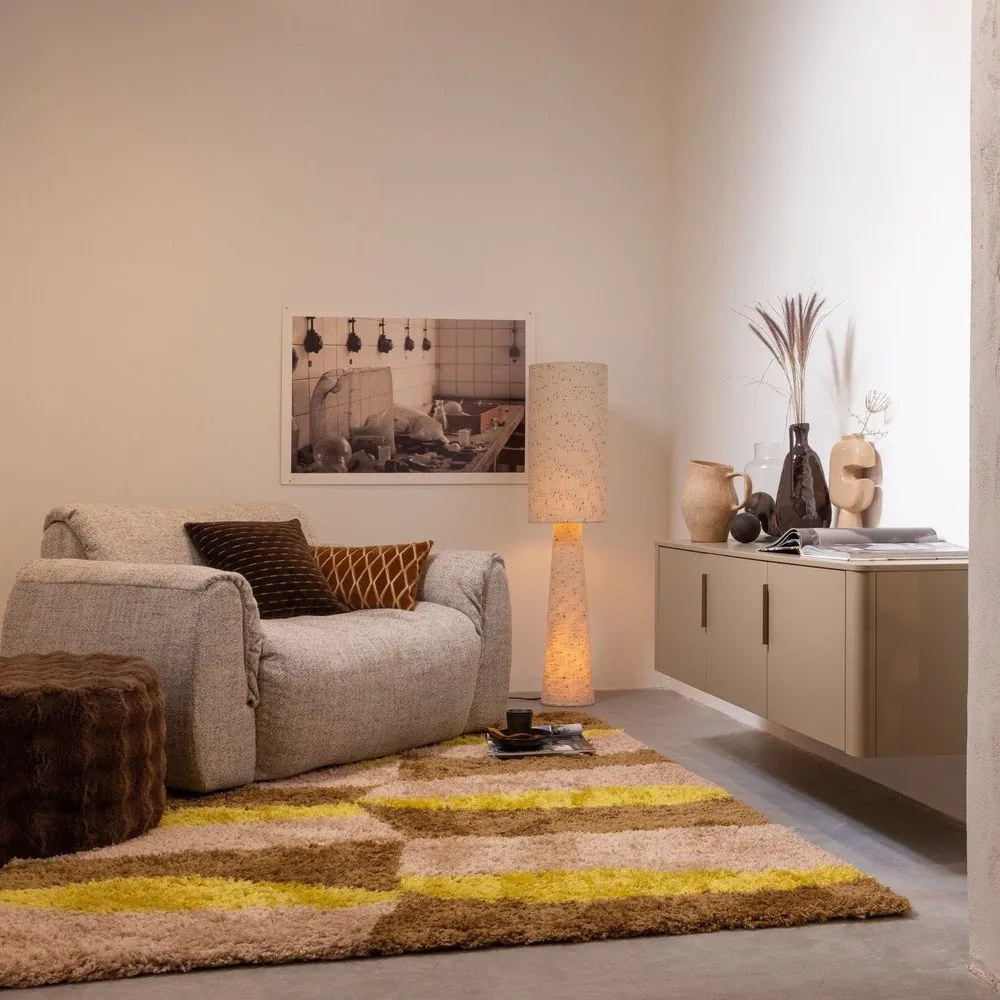 Mobile TV grigio tortora in pino massiccio 154x56x44 cm Gunnar – WOOOD