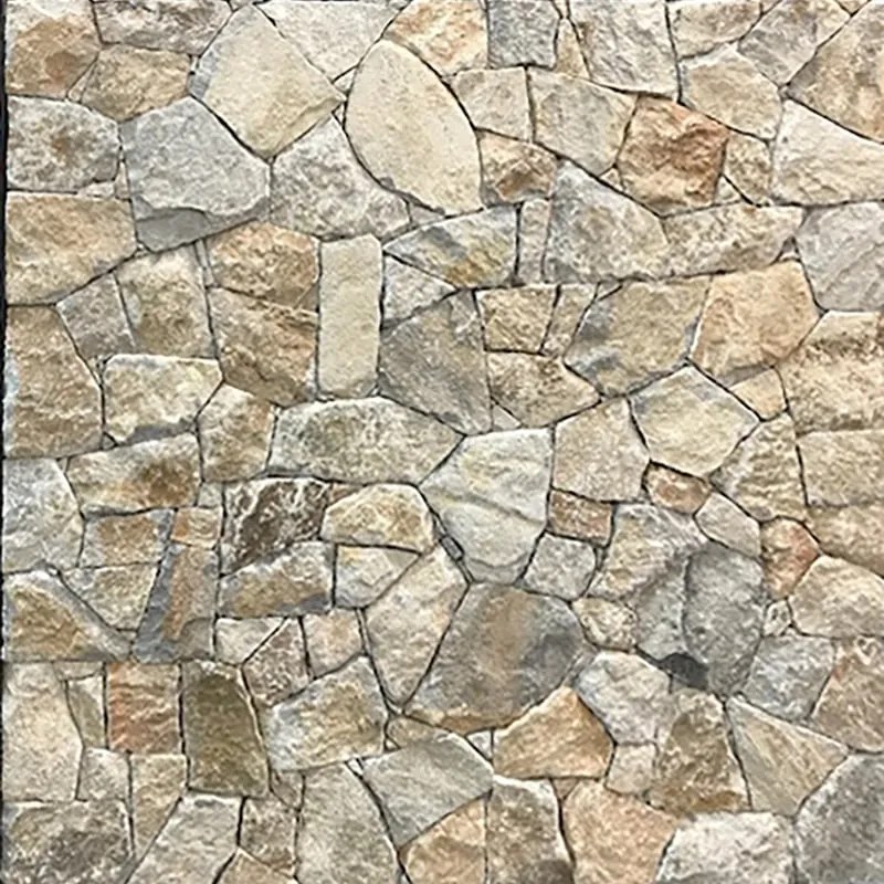 Rivestimento decorativo in pietra Sassi Secchia beige da interno / esterno 5 m²